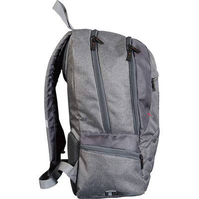 3661507421094-Dwn Twn Sac à dos Polygone noir ou gris 2 compartiments Kid'Abord --1