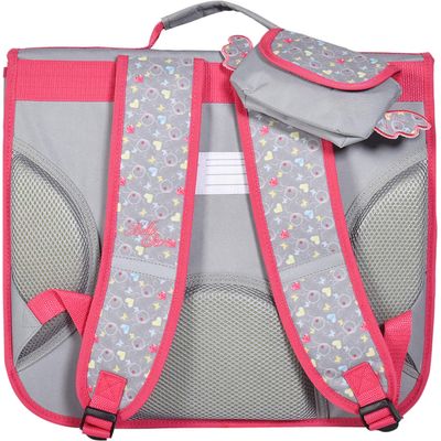 3661507523002-Bella Sara Cartable Wings 38 cm 2 compartiments Kid'Abord --1