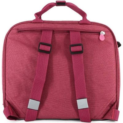 3606012735434-DDP EGGIS - Sac à personnaliser pour ordinateur  - gris ou rose - 31,5 x 26,5 x 10 cm--9
