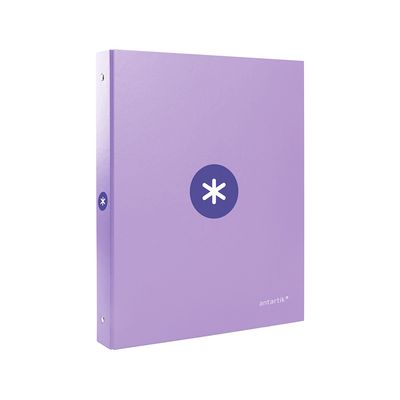 8423473596870-Antartik - Classeur à anneaux - Dos 40 mm - A4 - pour 225 feuilles - violet--1