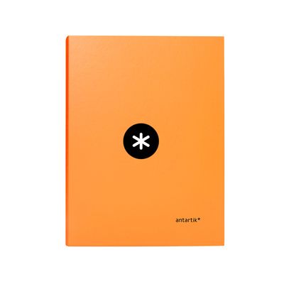 8423473596887-Antartik - Classeur à anneaux - Dos 40 mm - A4 - pour 225 feuilles - orange fluorescent--1