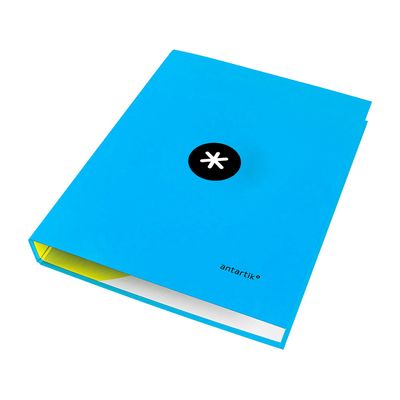 8423473596900-Antartik - Classeur à anneaux - Dos 40 mm - A4 - pour 225 feuilles - bleu--2