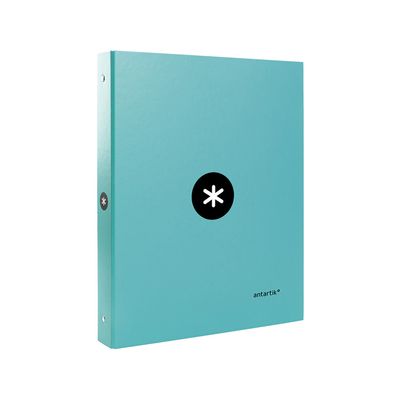 8423473793163-Antartik - Classeur à anneaux - Dos 40 mm - A4 - pour 225 feuilles - turquoise--1