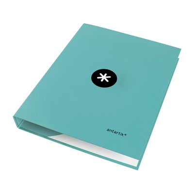 8423473793163-Antartik - Classeur à anneaux - Dos 40 mm - A4 - pour 225 feuilles - turquoise--2