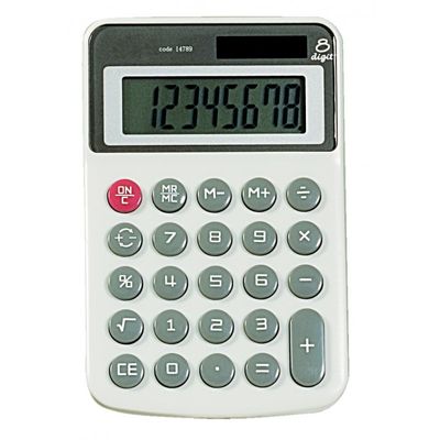 3173740147896-Calculatrice de poche Sign 1209 - 8 chiffres - alimentation batterie et solaire--0