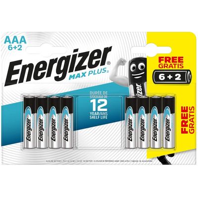 7638900423143-ENERGIZER Max Plus - 8 piles alcalines - AAA LR03--0