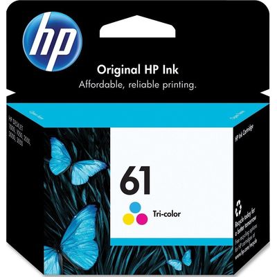 0886111787814-HP 61 - 3 couleurs - cartouche d'encre originale (CH562WM)--0