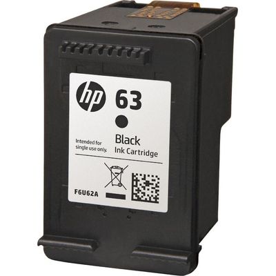 0889296267409-HP 63 - noir - cartouche d'encre originale (F6U62AN)--2