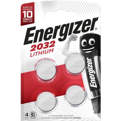 7638900377620-ENERGIZER CR2032 - 4 piles boutons - 3V--0