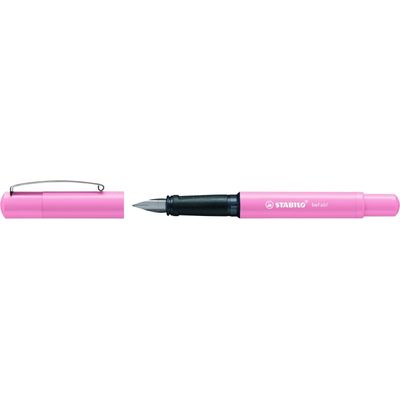 4006381538893-STABILO beFab! - Stylo plume - corps large - rose--0