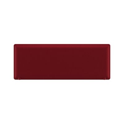 7331910018957-Panneau acoustique avec patine de fixation - L120 x 40 cm - Rouge--0