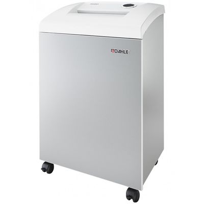 4009729056875-Dahle 406 - destructeur de documents coupe croisée - 17 feuilles - Corbeille 60 litres--0