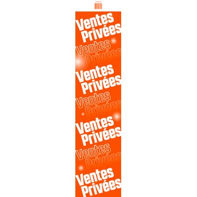 3664233003121-Logistipack - Affiche VENTES PRIVÉES - 86 x 20 cm--0