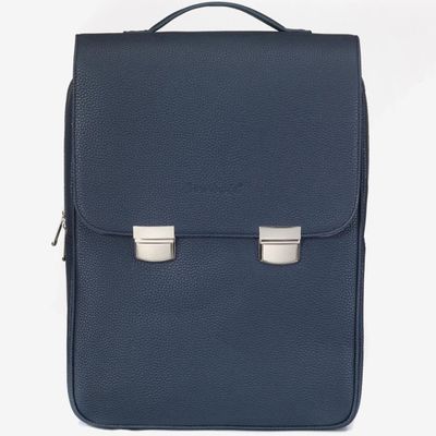 8051406339302-Bombata Classic Berlin - Sac à dos pour ordinateur portable 15" - bleu marine--0