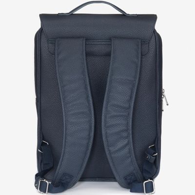 8051406339302-Bombata Classic Berlin - Sac à dos pour ordinateur portable 15" - bleu marine--1