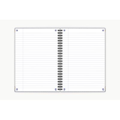 3020120145037-Oxford Boho Chic - Cahier spiralé B5 (19 x 25 cm) - 120 pages - ligné--6
