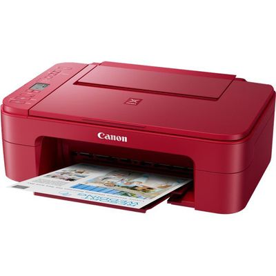 4549292144024-Canon PIXMA TS3352 - imprimante multifonction jet d'encre couleur A4 - Wifi, USB - rouge--1