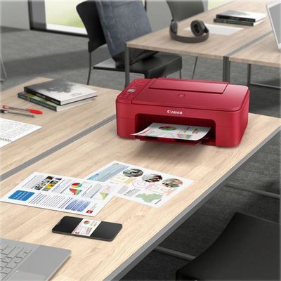 4549292144024-Canon PIXMA TS3352 - imprimante multifonction jet d'encre couleur A4 - Wifi, USB - rouge--5