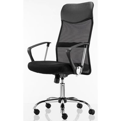 8435501003571-Fauteuil de bureau OMAHA - accoudoirs fixes - noir--2