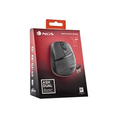 8435430619898-NGS Ash Dual - souris sans fil - gris-Angle gauche-8