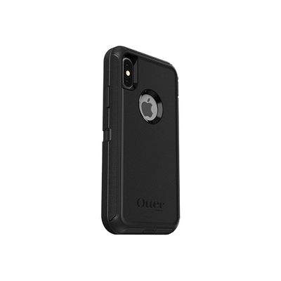 0660543468677-OtterBox Defender Series Filmless - coque de protection pour iPhone X, XS - noir-Arrière-9