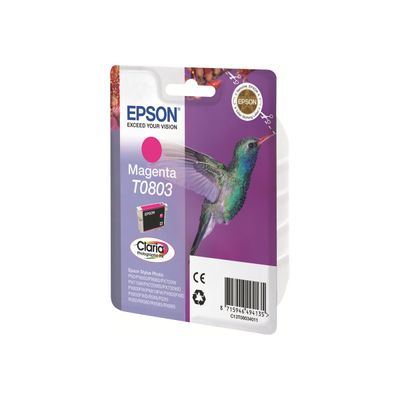 8715946330020-Epson T0803 Colibri - magenta - cartouche d'encre originale-Angle droit-0