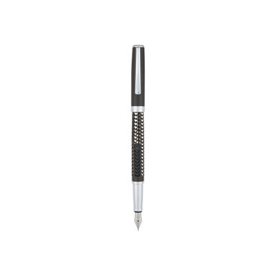 3664447161730-Oberthur Prague - Stylo plume - moka-Angle gauche-0