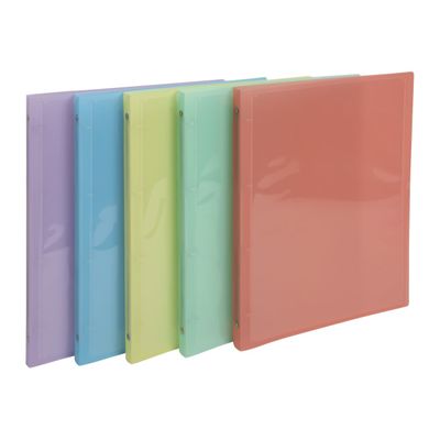 3130630512790-Exacompta Kreacover Pastel - Classeur 4 anneaux personnalisable - Dos 20 mm - A4 - pour 140 feuilles - disponib-Angle gauche-8