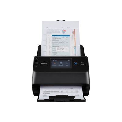 4528472109206-Canon imageFORMULA DR-S150 - scanner de documents - modèle bureau - USB 2.0, Gigabit LAN, Wi-Fi(n-Avant-1