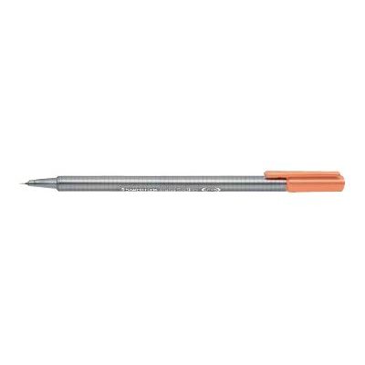 4007817187241-STAEDTLER triplus 334 - Feutre fin - 0.3 mm - saumon-Angle gauche-0