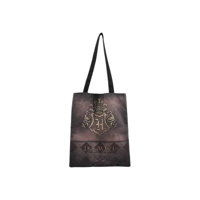 8445118023947-Harry Potter - Sac shopping - brun/or - Karactermania-Haut-2
