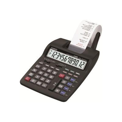 4971850174899-Casio HR- 150TEC - Calculatrice avec imprimante - LCD - 12 chiffres + adapateur-Angle droit-0