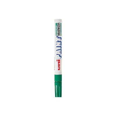 4902778912294-UNI PAINT PX - Marqueur permanent - pointe ogive - vert foncé-Angle gauche-0