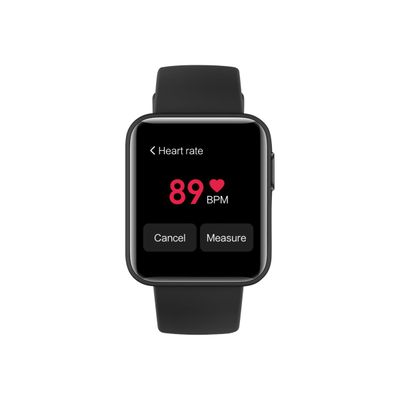 6934177721496-Xiaomi Mi Watch Lite - montre connectée GPS - noir-Avant-1