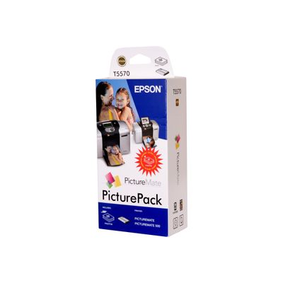 0400005570407-Epson T5570 - Pack Photo - couleurs (noir, cyan, bleu, magenta, jaune) - original - cartouch-Angle droit-0