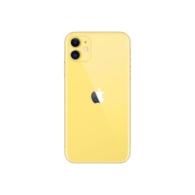 3701083037842-Apple iPhone 11 - Smartphone reconditionné grade C (Etat correct) - 4G - 64 Go - jaune-Arrière-2