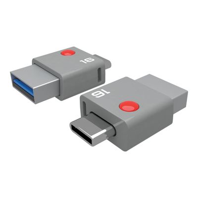 3126170139498-EMTEC DUO - clé USB - 16 Go-Multi-angle-2