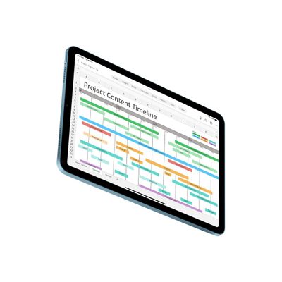 194252795064-Apple iPad Air 5e gen - tablette 10.9" - 64 Go - bleu-Angle gauche-1