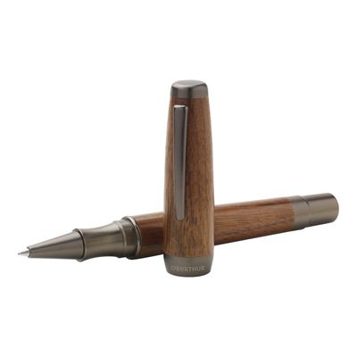 3108722428021-Oberthur Argan - Roller noyer-Angle gauche-1