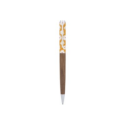 3664447130460-Oberthur Goa - Stylo à bille - moutarde-Angle gauche-0