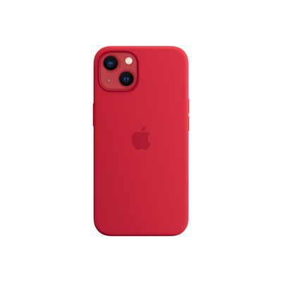 0194252780954-Apple - coque de protection avec MagSafe pour iPhone 13 - rouge-Arrière-5