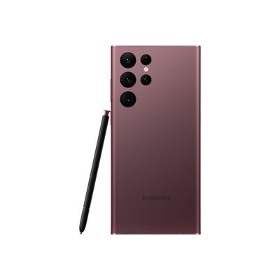 8806092883550-Samsung Galaxy S22 Ultra - Smartphone - 5G - 12/512 Go - bordeaux-Arrière-4