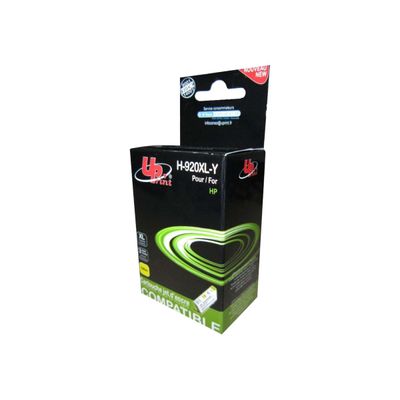 3584770880576-Cartouche compatible HP 920XL - jaune - Uprint-Angle droit-0
