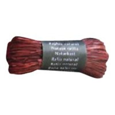 3065501960724-Maildor - Pelote de raphia naturel - ruban d'emballage 50 g - café-Avant-0