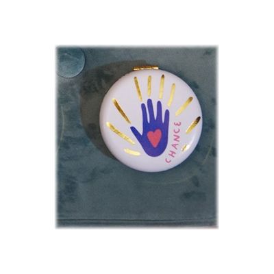 3700572762487-Kiub Bug Art Chaton - Miroir de poche - différents modèles disponibles-Avant-1