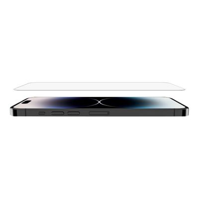 0745883848355-Belkin - protection d'écran - verre trempé pour iPhone 14 Pro Max-Gauche-2