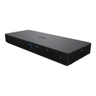 8595611705137-i-Tec - Station d'accueil - USB-C / Thunderbolt 3 / Thunderbolt 4 - HDMI, 2 x DP - GigE - 13-Angle droit-0