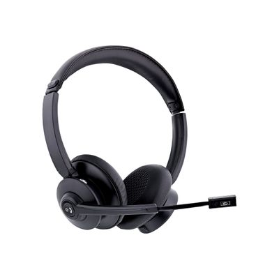 3303170111154-T'nB ACTIV 1000X - Casque sans fil avec micro - bluetooth - noir-Angle gauche-1
