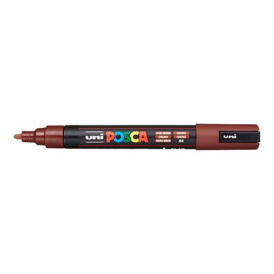 4902778262573-Posca - Marqueur peinture pointe moyenne - cacao-Angle gauche-0