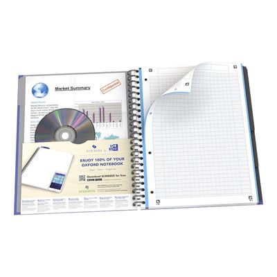 8412771025052-Oxford Europeanbook - Cahier A4 (21x29,7 cm) - 240 pages - grands carreaux (Seyes) - disponible dans-Avant-7
